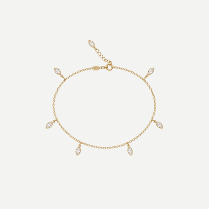 Marquise Shaker Anklet