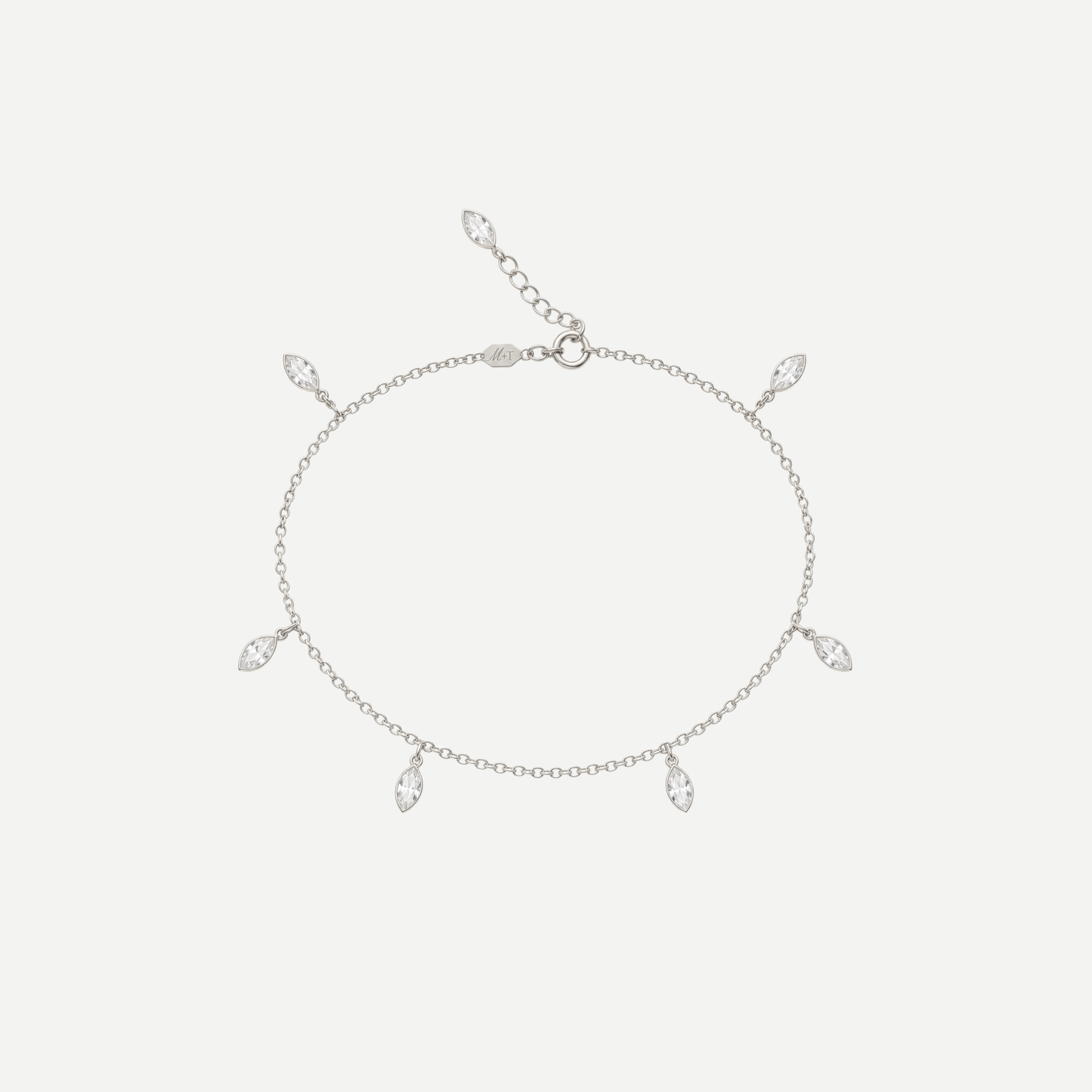 Marquise Shaker Anklet