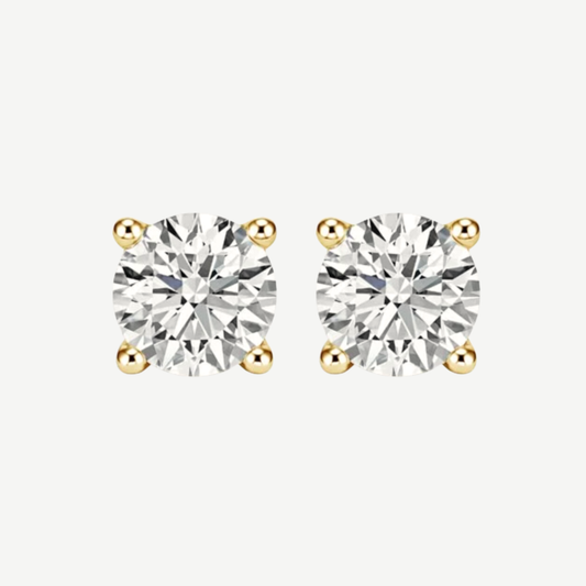 2.50ct Round Diamond Earrings