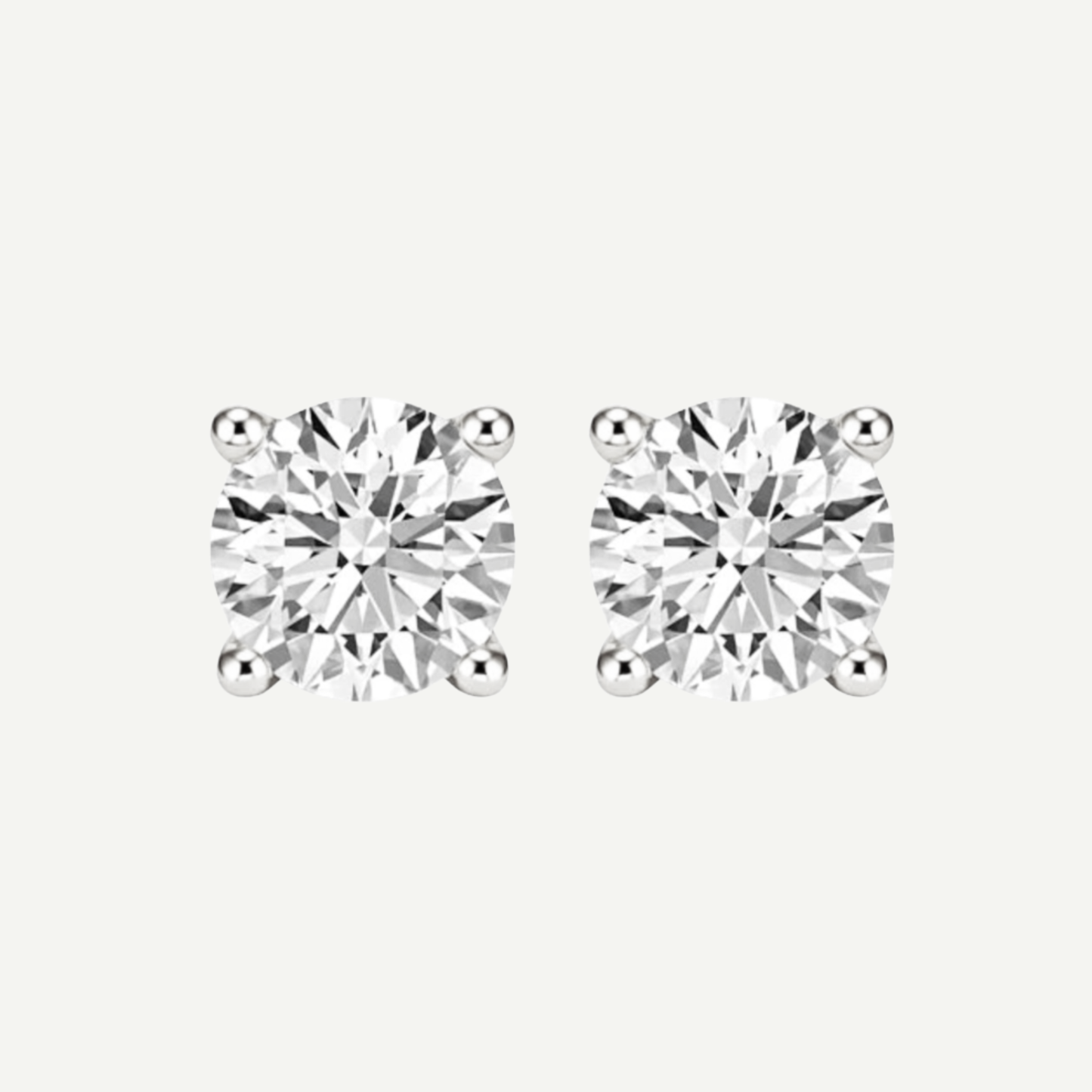 2.50ct Round Diamond Earrings