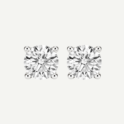 2.50ct Round Diamond Earrings