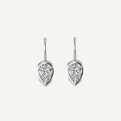 Jan Pear 0.50ct Diamond Drop Earrings
