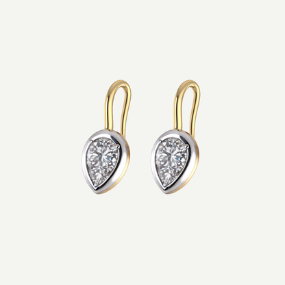 Jan Pear 0.50ct Diamond Drop Earrings