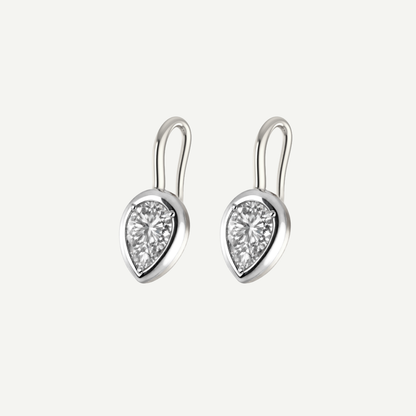 Jan Pear 0.50ct Diamond Drop Earrings