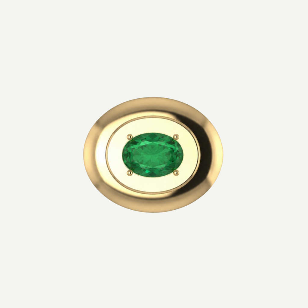 Céline Emerald Ring