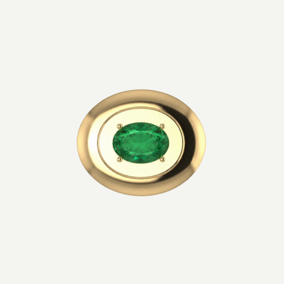 Céline Emerald Ring