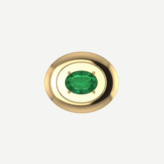 Céline Emerald Ring