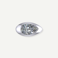 Strummer Pear Diamond Ear Cuff