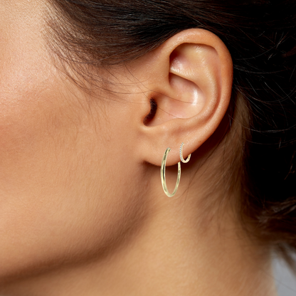 14k Maia Hoops