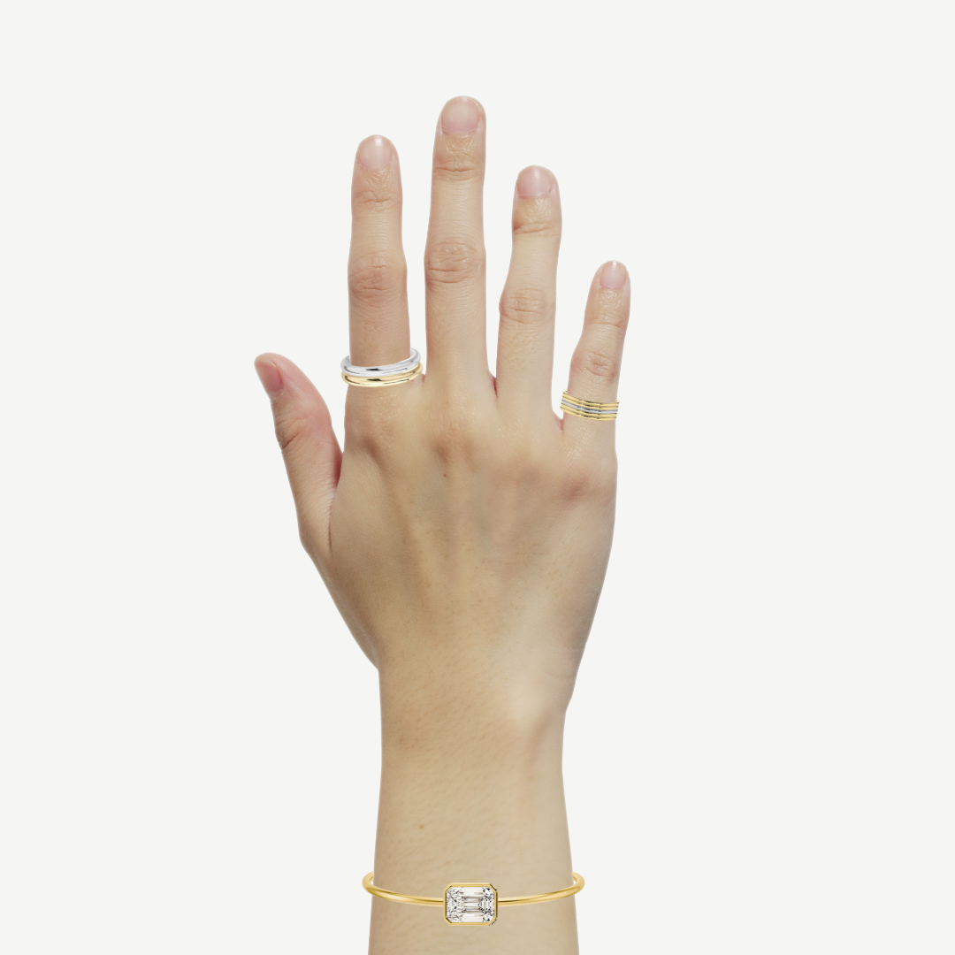 14k Bubble Band