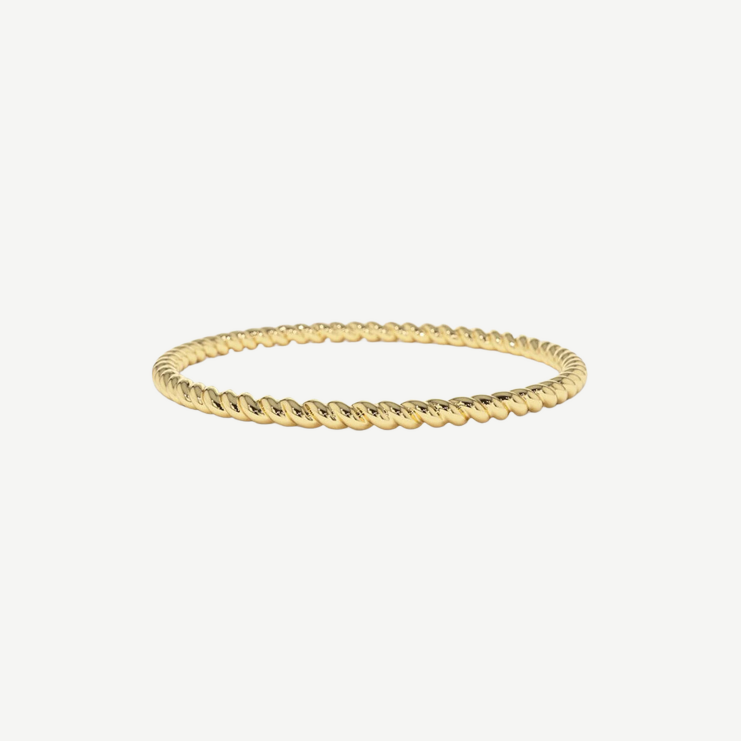 14k Twisted Rope Band