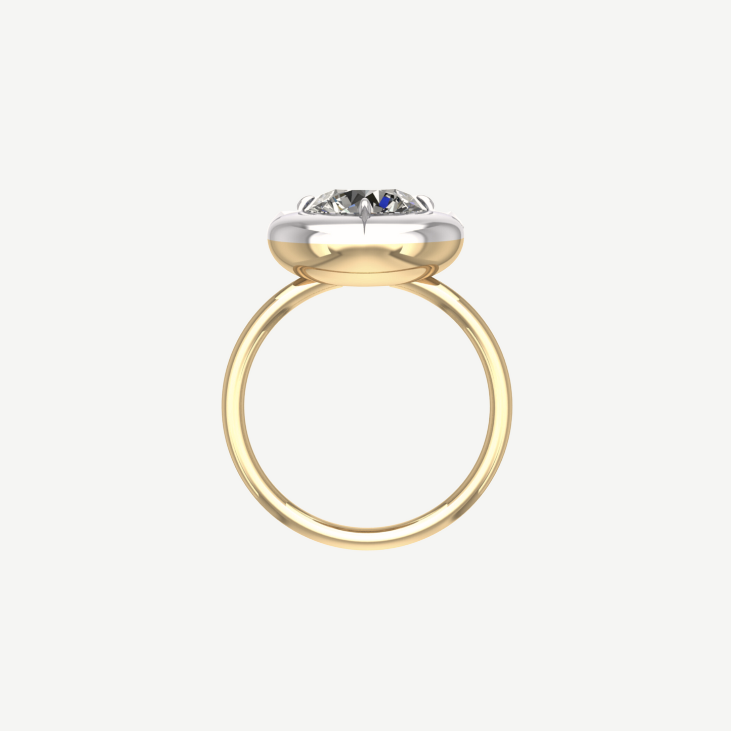 2ct Diamond Bullseye Ring