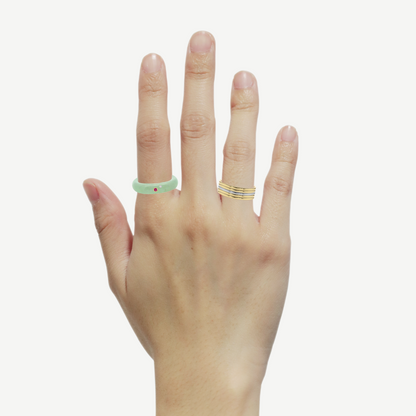 Aventurine Constellation Band