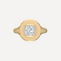 Vienna Diamond Signet Ring