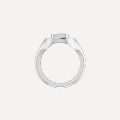 Cook Yellow Diamond Signet Ring