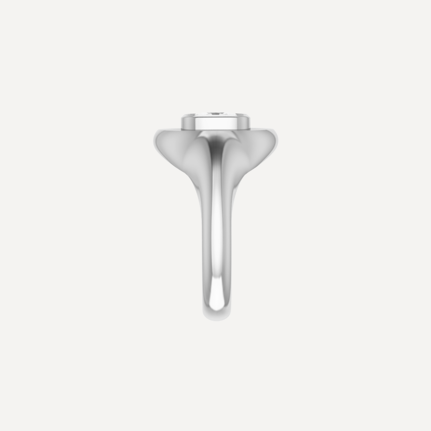 Cook Yellow Diamond Signet Ring