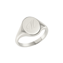 Load image into Gallery viewer, 14K OVAL SIGNET RING
